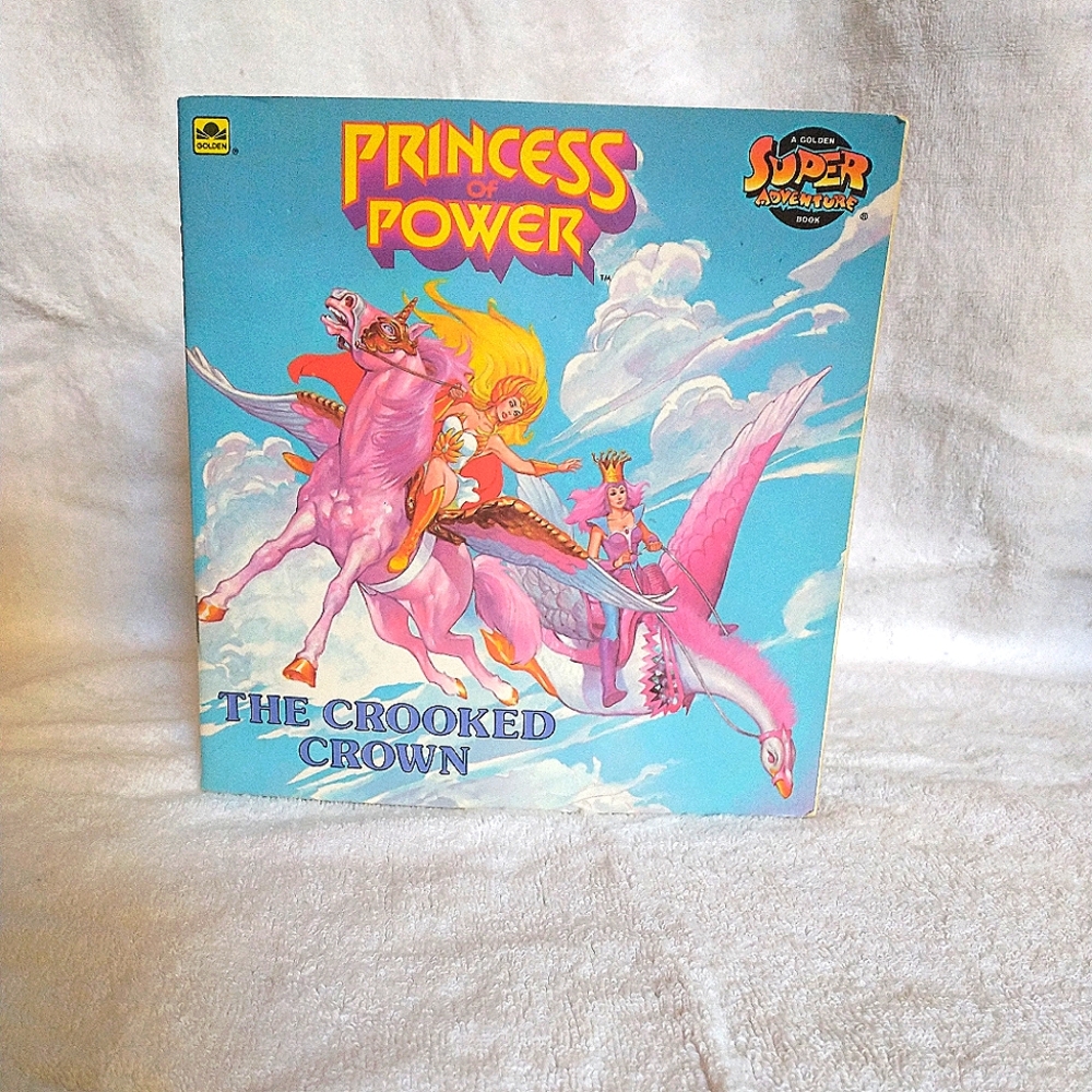 1986 Princess of power "The Crooked Crown" book